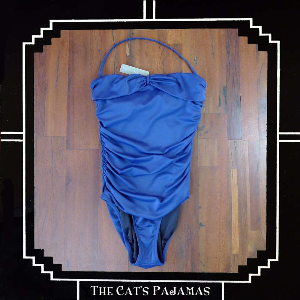 NEW with Tags ~ J. CREW Loop-Front Bandeau Tank ~6